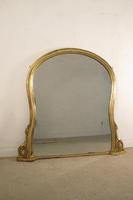 Victorian Gilt Overmantle Mirror Victorian Gilt Overmantle Mirror