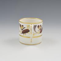 Barr, Flight & Barr Porcelain Coffee Can Holly Leaves & Butterflies c.1807 (4 of 6) Barr, Flight & Barr Porcelain Coffee Can Holly Leaves & Butterflies c.1807 (4 of 6)