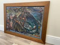 Expressionist Scottish Oil Painting Fishermen Hauling The Nets by Archibald Peddie Glasgow School of Art (30 of 37) Expressionist Scottish Oil Painting Fishermen Hauling The Nets by Archibald Peddie Glasgow School of Art (30 of 37)