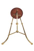 Victorian Brass & Mahogany Lamp Table (6 of 6) Victorian Brass & Mahogany Lamp Table (6 of 6)