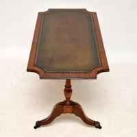 Antique Regency Style Mahogany Leather Topped Coffee Table (6 of 8) Antique Regency Style Mahogany Leather Topped Coffee Table (6 of 8)