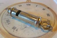 Vintage Pocket Watch Fob 1940s Large Silver Chrome Railway Or Military Police Whistle Fob (7 of 9) Vintage Pocket Watch Fob 1940s Large Silver Chrome Railway Or Military Police Whistle Fob (7 of 9)