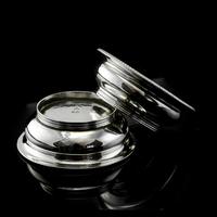 Antique Georgian Solid Silver Pair of Salt Cellars - Joseph Felix Podio 1809 (8 of 11) Antique Georgian Solid Silver Pair of Salt Cellars - Joseph Felix Podio 1809 (8 of 11)