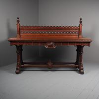 Carved Oak Serving Table Attributed to Pugin (17 of 17) Carved Oak Serving Table Attributed to Pugin (17 of 17)