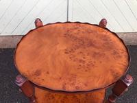 Burr Walnut Gallery Table (5 of 6) Burr Walnut Gallery Table (5 of 6)
