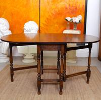 Oak Gateleg Dining Table & 4 Chairs Arts Crafts (12 of 17) Oak Gateleg Dining Table & 4 Chairs Arts Crafts (12 of 17)