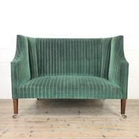 Edwardian Upholstered Wing Back Couch (9 of 9) Edwardian Upholstered Wing Back Couch (9 of 9)