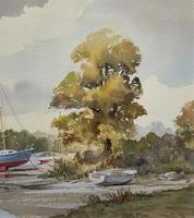 Superb Quality 20th Century Vintage Boats Estuary Seascape Watercolour Painting (5 of 11) Superb Quality 20th Century Vintage Boats Estuary Seascape Watercolour Painting (5 of 11)