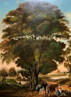 Huge Fabulous 19thc Continental Farming Country Landscape Oil Painting (4 of 19) Huge Fabulous 19thc Continental Farming Country Landscape Oil Painting (4 of 19)