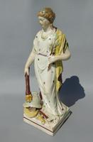 Staffordshire Pearlware Figure Peace Allegory Early 1800s (6 of 9) Staffordshire Pearlware Figure Peace Allegory Early 1800s (6 of 9)