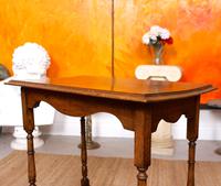 Oak Writing Table Arts & Crafts Edwardian (8 of 10) Oak Writing Table Arts & Crafts Edwardian (8 of 10)