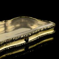 Rare Georgian Solid Silver Gilt Snuff Box with Rock Crystal - Charles Rawlings & William Summers, 1833 (25 of 25) Rare Georgian Solid Silver Gilt Snuff Box with Rock Crystal - Charles Rawlings & William Summers, 1833 (25 of 25)