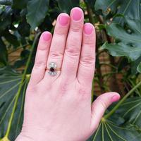 Art Deco 18ct Gold, Platinum Ruby & Diamond Shield Ring (7 of 8) Art Deco 18ct Gold, Platinum Ruby & Diamond Shield Ring (7 of 8)