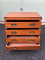 Brass Bound Mahogany Military Campaign Chest (6 of 8) Brass Bound Mahogany Military Campaign Chest (6 of 8)