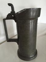 Antique Pewter French Milk / Ale / Wine Jug (3 of 5) Antique Pewter French Milk / Ale / Wine Jug (3 of 5)