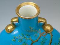 Minton Porcelain Moon Flask William Mussill 1875 Bleu Celeste (3 of 10) Minton Porcelain Moon Flask William Mussill 1875 Bleu Celeste (3 of 10)