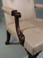 An Early 20th Century Mahogany Framed Gainsborough Armchair (5 of 5) An Early 20th Century Mahogany Framed Gainsborough Armchair (5 of 5)