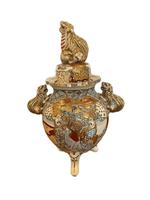 Unusual Antique Satsuma Vase & Cover (2 of 5) Unusual Antique Satsuma Vase & Cover (2 of 5)