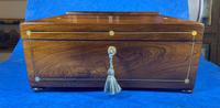 William IV Rosewood Box with Mother of Pearl Inlay (3 of 13) William IV Rosewood Box with Mother of Pearl Inlay (3 of 13)