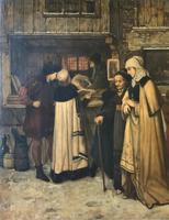Substantial 19th Century Flemish Oil Painting of Locals in Brugge by Dumont (7 of 21) Substantial 19th Century Flemish Oil Painting of Locals in Brugge by Dumont (7 of 21)