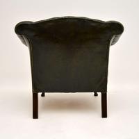 Antique Georgian Style Leather Armchair (10 of 10) Antique Georgian Style Leather Armchair (10 of 10)
