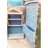 Antique Travel/ Steamer Trunk Wardrobe (14 of 16) Antique Travel/ Steamer Trunk Wardrobe (14 of 16)