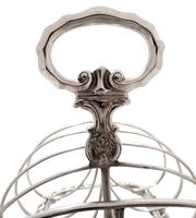 Large Antique William IV Sterling Silver Toast Rack 1835 (7 of 10) Large Antique William IV Sterling Silver Toast Rack 1835 (7 of 10)
