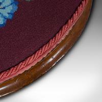 Pair of Antique Footstools, English, Walnut, Needlepoint, Rest, Victorian c.1860 (11 of 12) Pair of Antique Footstools, English, Walnut, Needlepoint, Rest, Victorian c.1860 (11 of 12)