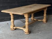 French Bleached Oak Refectory Farmhouse Dining Table (25 of 26) French Bleached Oak Refectory Farmhouse Dining Table (25 of 26)
