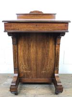Late Victorian Inlaid Rosewood Davenport Desk (8 of 17) Late Victorian Inlaid Rosewood Davenport Desk (8 of 17)