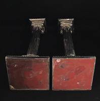 Pair of Late Victorian Silver Plated Corinthian Column Candlesticks (6 of 6) Pair of Late Victorian Silver Plated Corinthian Column Candlesticks (6 of 6)