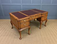 Burr Walnut Partners Writing Desk (7 of 18) Burr Walnut Partners Writing Desk (7 of 18)