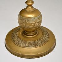 Antique Solid Brass Floor Lamp (8 of 9) Antique Solid Brass Floor Lamp (8 of 9)