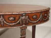 Well Carved Late 19th Century Mahogany Centre Standing Table (6 of 7) Well Carved Late 19th Century Mahogany Centre Standing Table (6 of 7)