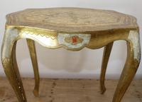 Painted Italian Florentine Table (5 of 12) Painted Italian Florentine Table (5 of 12)