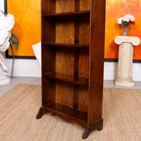 Carved Oak Open Bookcase Bookshelves (6 of 8) Carved Oak Open Bookcase Bookshelves (6 of 8)