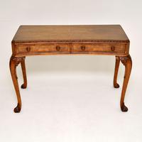 Antique Burr Walnut Queen Anne Style Console Server Table (3 of 10) Antique Burr Walnut Queen Anne Style Console Server Table (3 of 10)