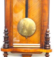 Superb Antique German Twin Walnut 8-Day Mantel Clock Vienna Striking Wall Clock (10 of 10) Superb Antique German Twin Walnut 8-Day Mantel Clock Vienna Striking Wall Clock (10 of 10)