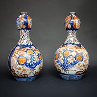 Pair of 19th Century Imari Vases (6 of 8) Pair of 19th Century Imari Vases (6 of 8)