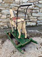 Antique Wooden Push Along Rocking Horse Toy (4 of 19) Antique Wooden Push Along Rocking Horse Toy (4 of 19)