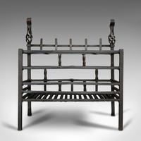 Antique Fire Basket, English, Cast Iron, Fireside Grate, Late Victorian c 1900 (4 of 10) Antique Fire Basket, English, Cast Iron, Fireside Grate, Late Victorian c 1900 (4 of 10)