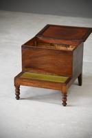 Victorian Mahogany Step Commode (5 of 10) Victorian Mahogany Step Commode (5 of 10)