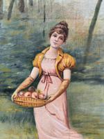 South African School - Lovely Original 20thc Harvesting Landscape Oil Painting (5 of 12) South African School - Lovely Original 20thc Harvesting Landscape Oil Painting (5 of 12)