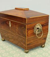 Antique Rosewood Tea Caddy (13 of 15) Antique Rosewood Tea Caddy (13 of 15)