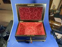 19th Century French Ebonised Fruitwood Jewellery Box (10 of 18) 19th Century French Ebonised Fruitwood Jewellery Box (10 of 18)