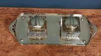 Antique Art Nouveau Brass Double Inkstand (6 of 7) Antique Art Nouveau Brass Double Inkstand (6 of 7)