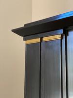 Jacques Adnet French Art Deco Modernist Ebonised Enfilade Sideboard with Gilt Bronze Mounts (6 of 12) Jacques Adnet French Art Deco Modernist Ebonised Enfilade Sideboard with Gilt Bronze Mounts (6 of 12)