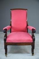 Antique Mahogany Library Chair 8057009 (5 of 12) Antique Mahogany Library Chair 8057009 (5 of 12)