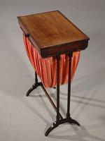 Simple Late George III Period Mahogany Ladies Work Table (2 of 5) Simple Late George III Period Mahogany Ladies Work Table (2 of 5)