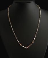 Antique 9ct Gold Fancy Link Chain Necklace, Edwardian (2 of 10) Antique 9ct Gold Fancy Link Chain Necklace, Edwardian (2 of 10)